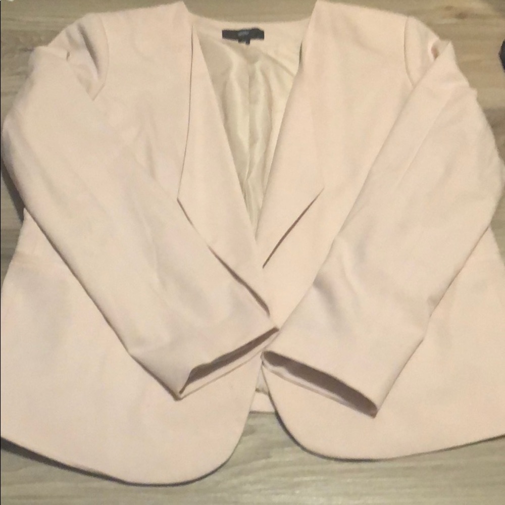 Blazer with Open Front